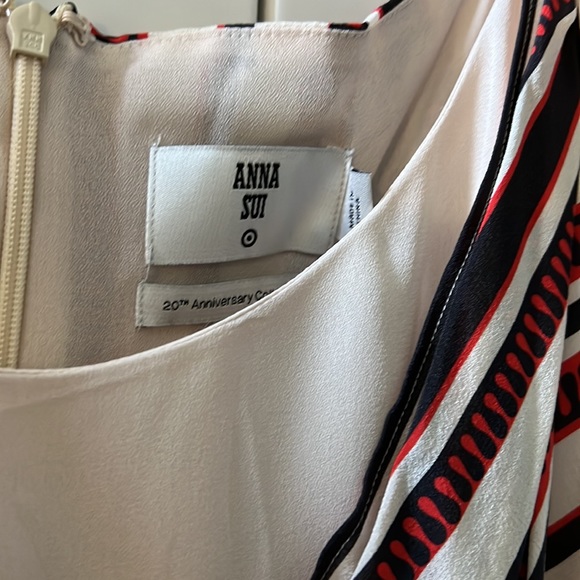Anna Sui For Target 100% Silk Dress Medium - Picture 2 of 6